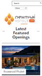 Mobile Screenshot of newthaihotels.com